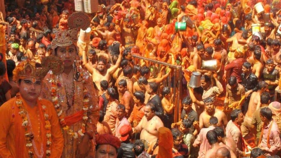 barsana holi 2022 schedule dauji ka huranga will held march 19 in Mathura