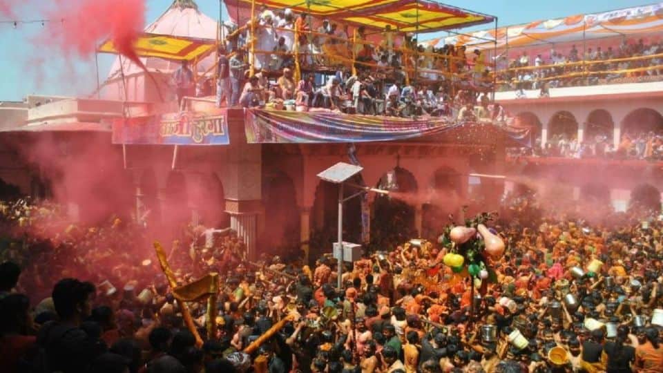 barsana holi 2022 schedule dauji ka huranga will held march 19 in Mathura