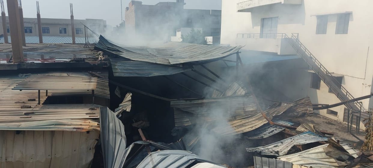 Fire in two factories of Sector 29 Part-2