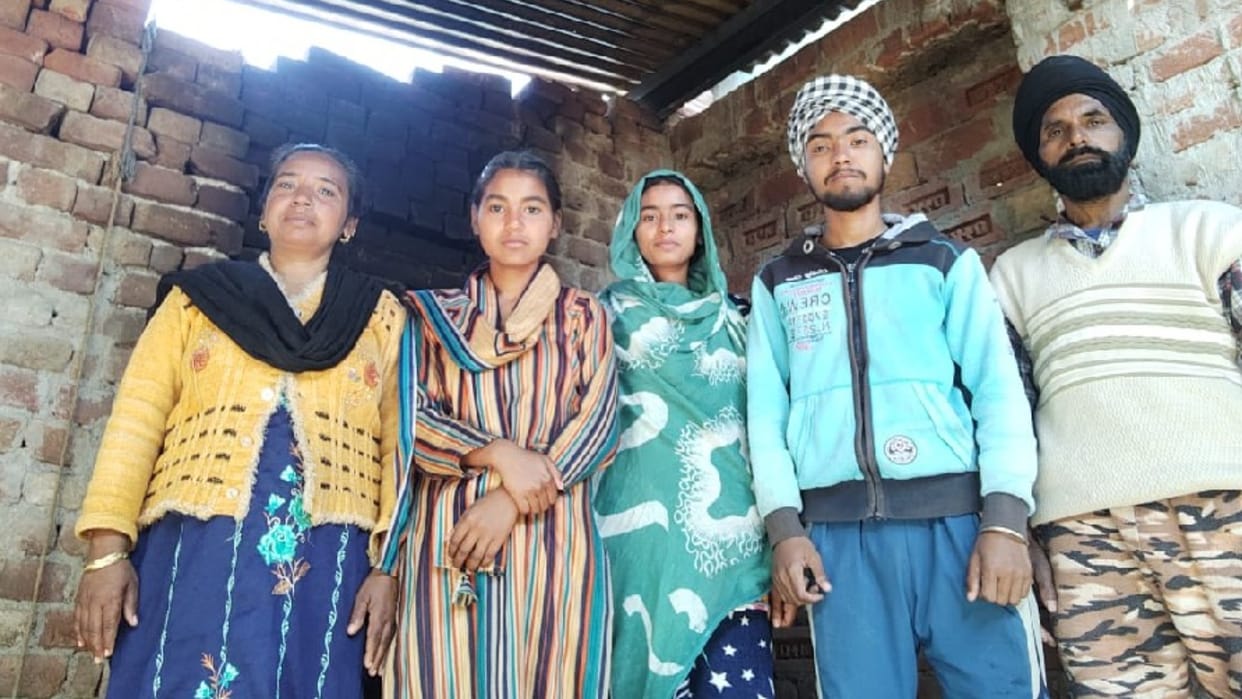 Mandeep Kaur worked hard and took her daughters to a good position