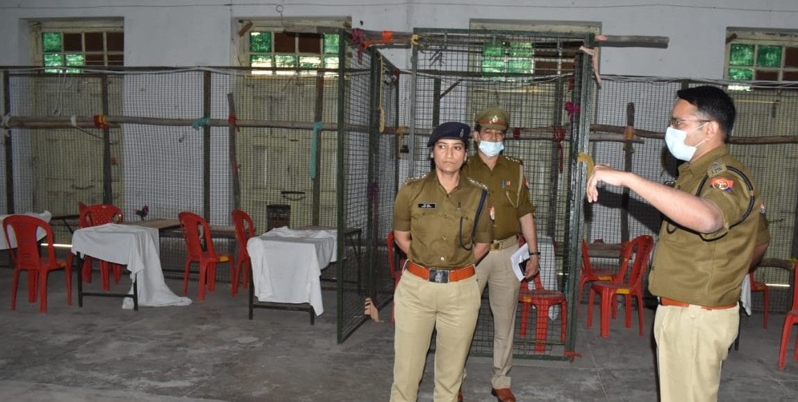Hathras: Strong room is under three-tier security cordon, 24 hours force deployed