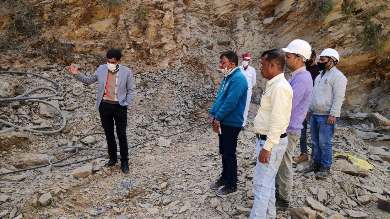 The construction of Tharkot lake will be completed by the last week of March