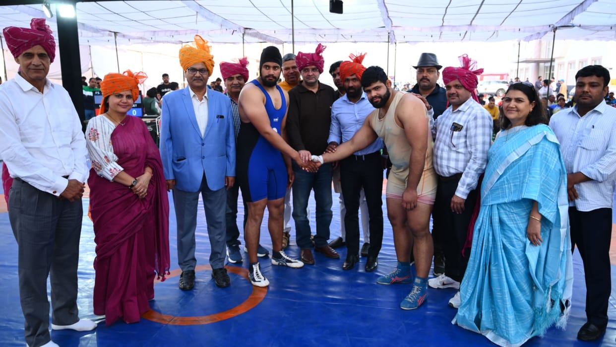 All India Inter University Wrestling Championship begins in Bhiwani of Haryana