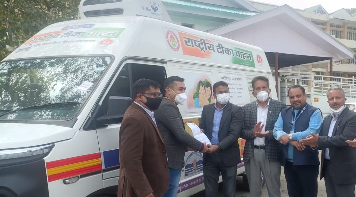 Vaccine wastage will stop, refrigerated vaccine van handed over to the administration