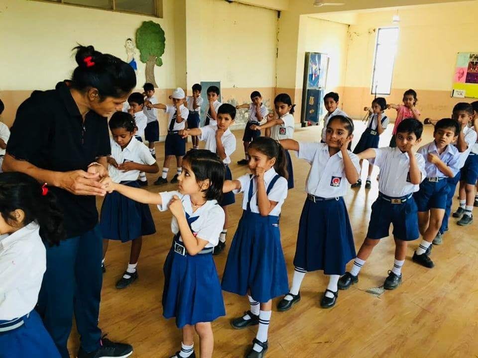 When the incidents of molestation increased, the decision was taken to strengthen the girls, made more than 10 thousand strong by training in self-defense