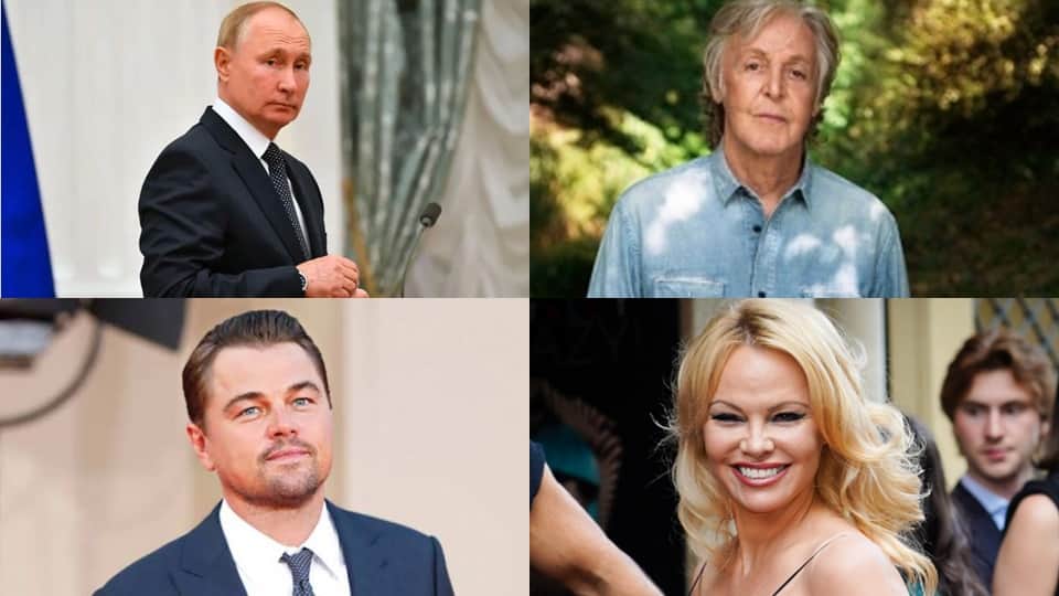 Vladimir Putin connection to Hollywood stars