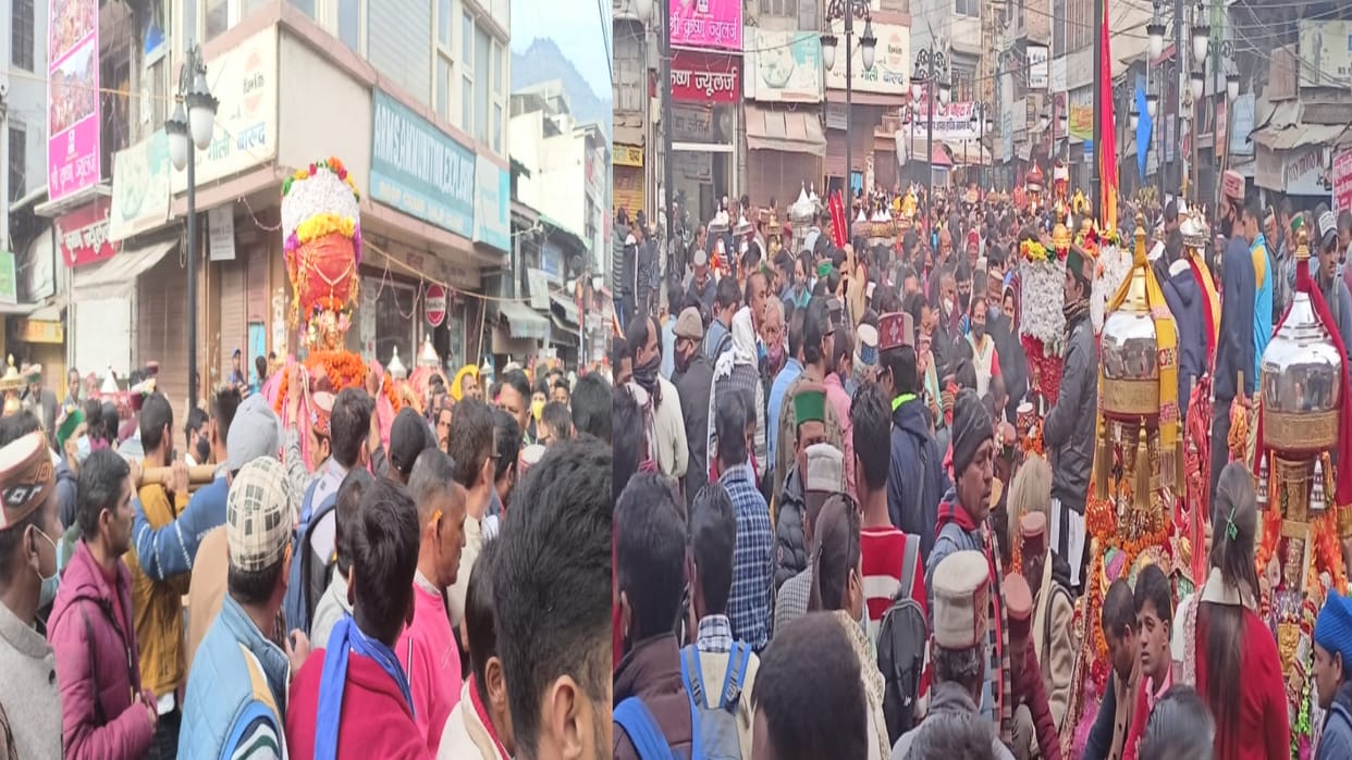 Mandi Mahashivratri: dispute over the place of sitting in Chauhta Jatar, angry three devta reached Madhorai's temple