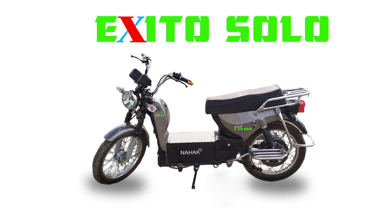 Nahak Motors Launches Exito Solo 100 per cent Made In India Electric Moped Electric Vehicles in India