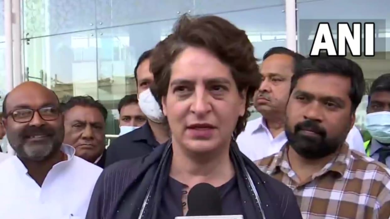 Priyanka Gandhi sepaks on Exit polls.