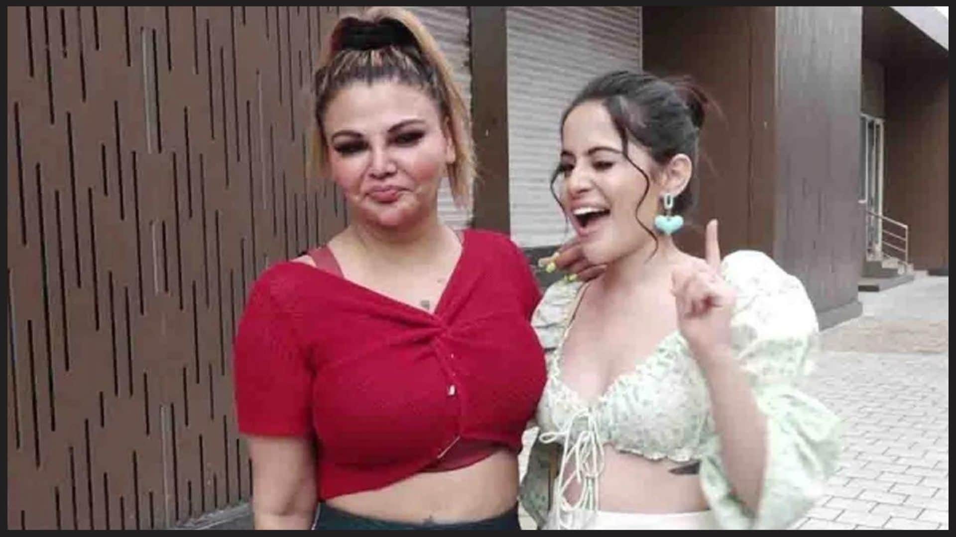 Urfi Javed meets Rakhi Sawant During party Netizens gave them weird tags after watching 3 viral videos