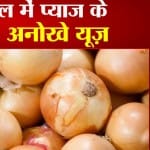 प्राचीन काल में प्याज के होते थे ये अनोखे यूज़