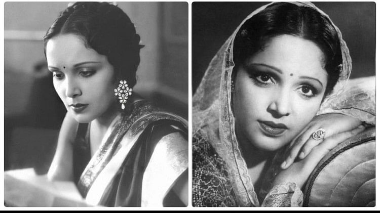 Devika Rani:वह एक्ट्रेस जिसने 30 के दशक में फिल्माया सबसे लंबा किसिंग सीन -  Devika Rani Death Anniversary: Actress Who Did Kissing Scene In The 1933 -  Entertainment News: Amar Ujala
