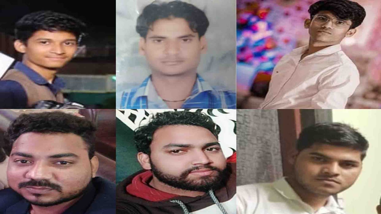 Big road accident in Etawah up, six people died