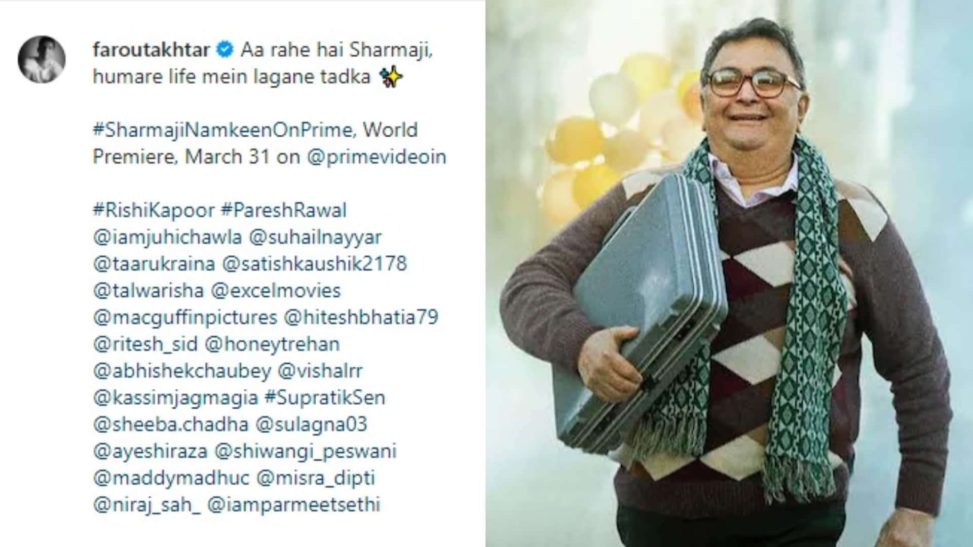 Rishi Kapoor: rishi kapoor's last film sharmaji namkeen to be released on ott platform