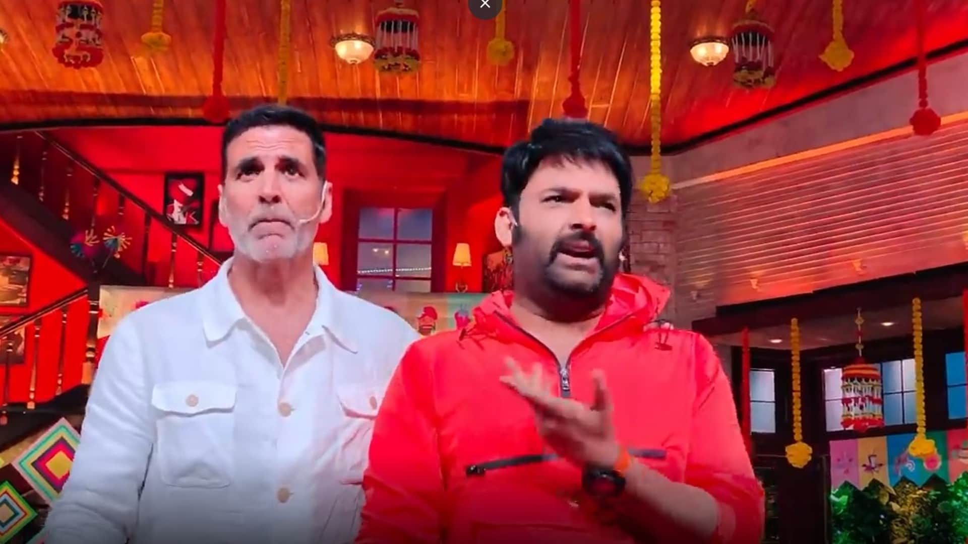 Bachchan Pandey Promotion Akshay Kumar Calls Kapil Sharma bewafa Watch Hilarious Video The Kapil Sharma Show