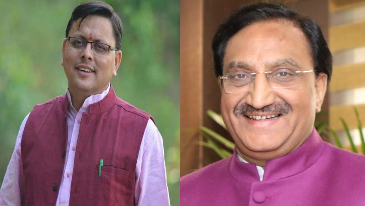 Uttarakhand Election 2022:Two independent candidates met Chief Minister Dhami and Nishank