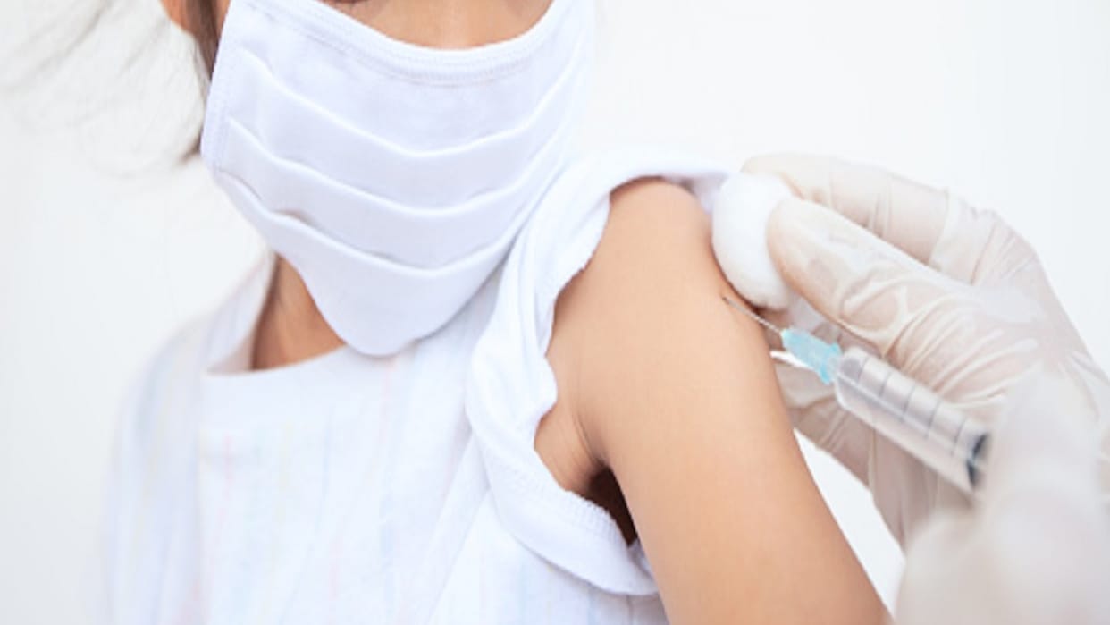 Only 25 Percent of children have received regular vaccines