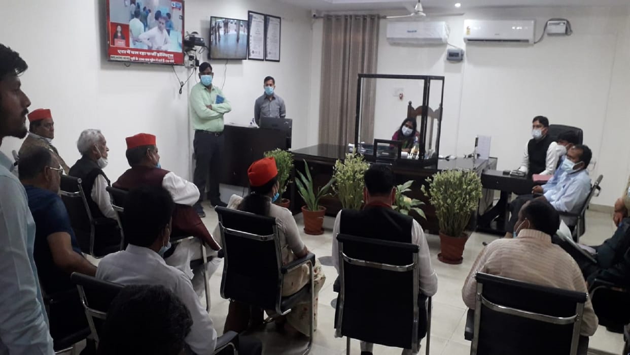Aligarh: Do not let there be disturbance in the counting of votes the national president of Yuvjan Sabha gave a call