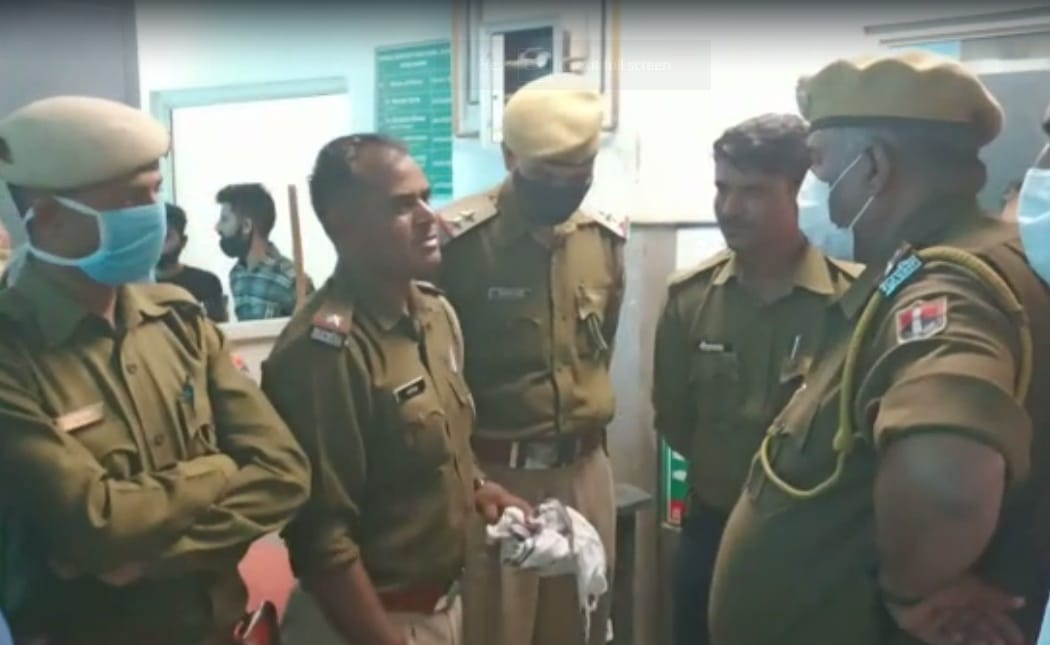 Hit and Run Case in Bikaner speeding car hit traffic police constable on duty on NH 11 of Bikaner