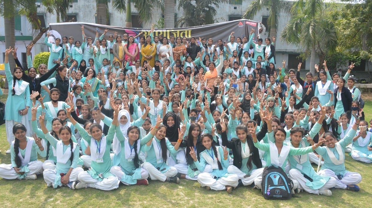 Students made useful things from waste materials