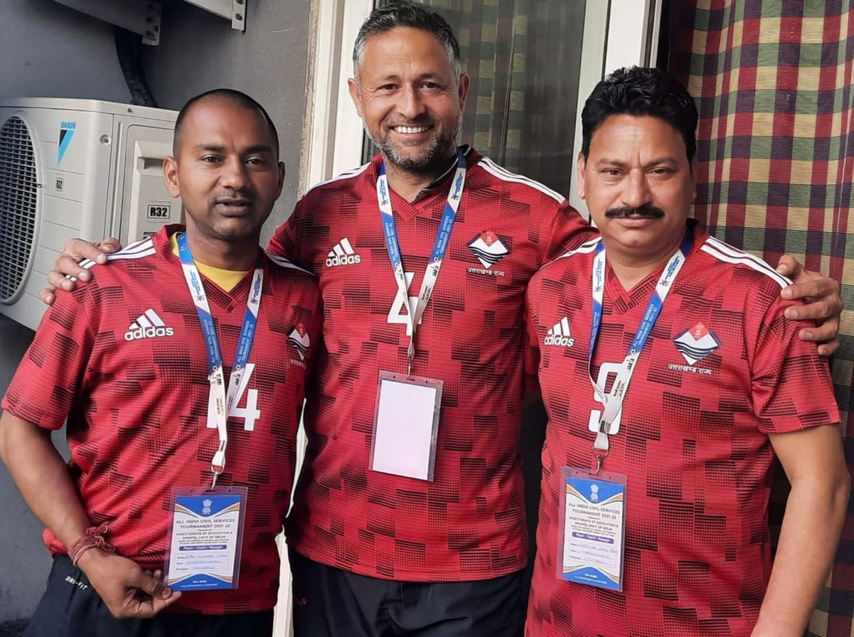 Three teachers selected for All India Civil Services Football