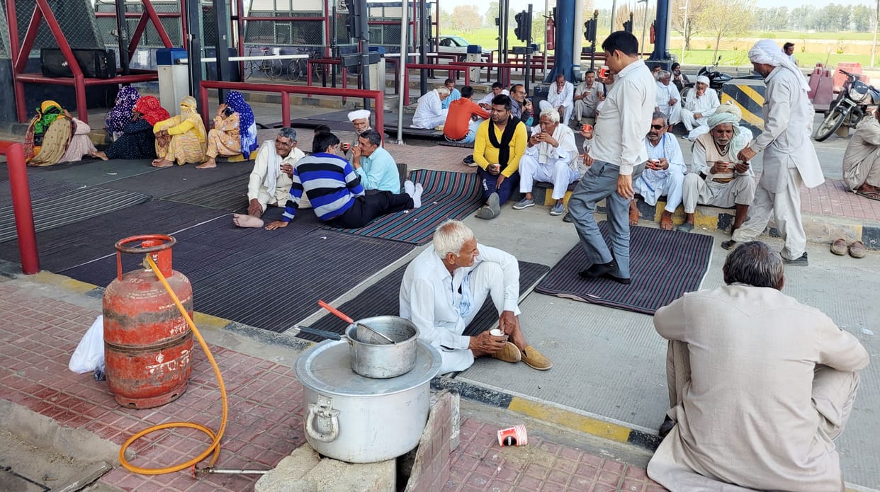 Baddowal toll plaza remained free for vehicles for five hours