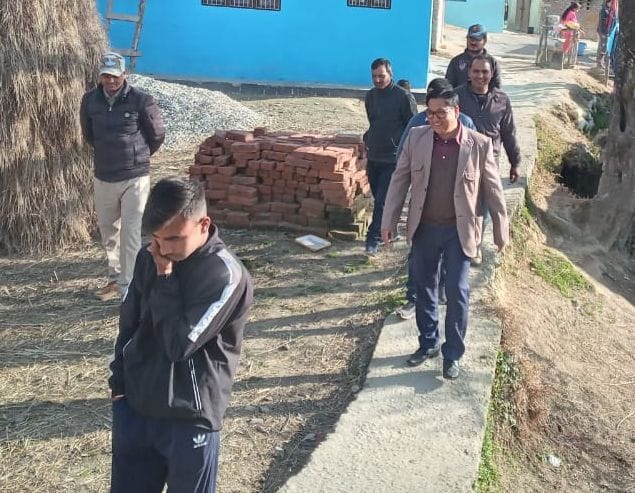 Inspection By CDO in Lohaghat