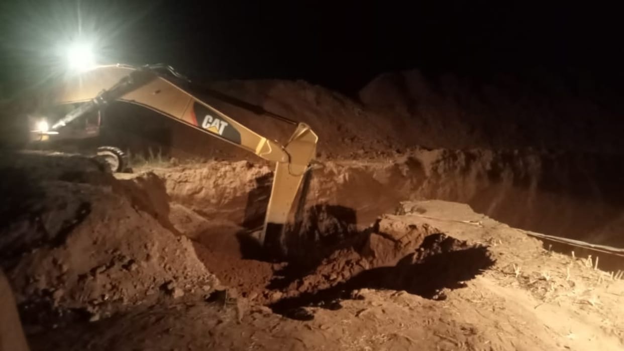 Labor died due to gravel mine collapse in Bikaner