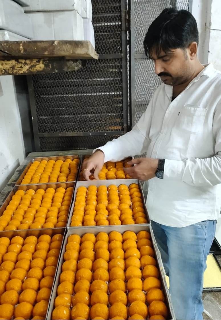 Candidates made preparations to celebrate Diwali with Holi
