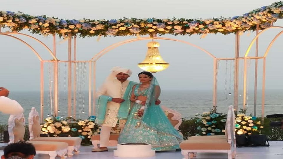 Indian Cricketer Rahul Chahar Wedding With Ishani Johar In Goa