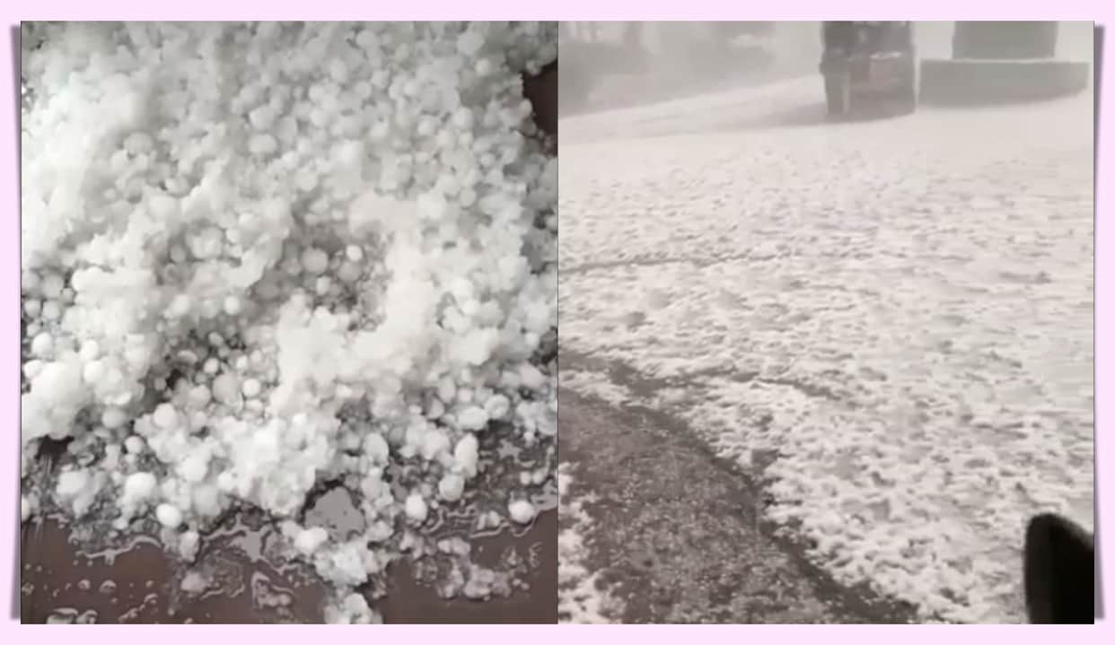 Rajasthan Weather Update drop in temperature due to rain and hailstorm in Rajasthan