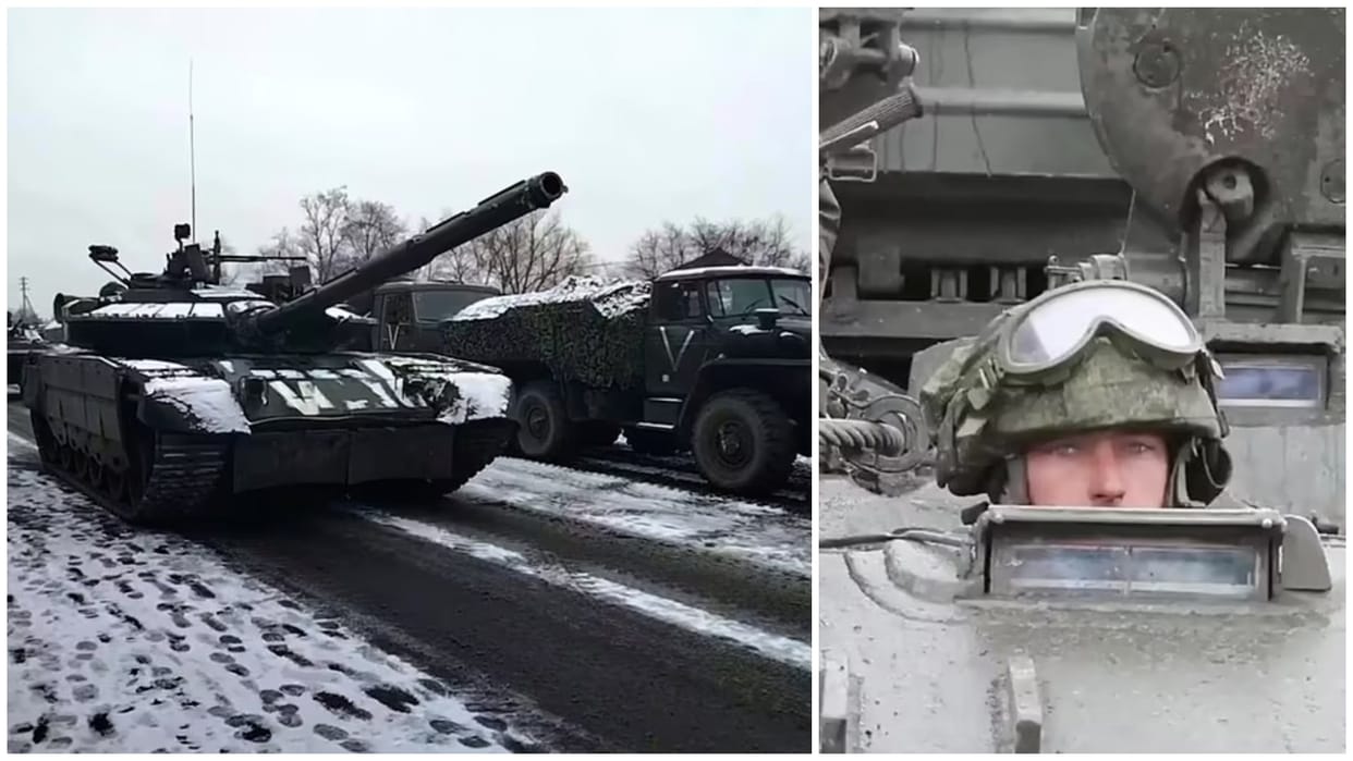 Russia offensive on Ukraine backfires as Tanks stuck in minus 20 degree temperature creates life danger to its soldiers news and updates