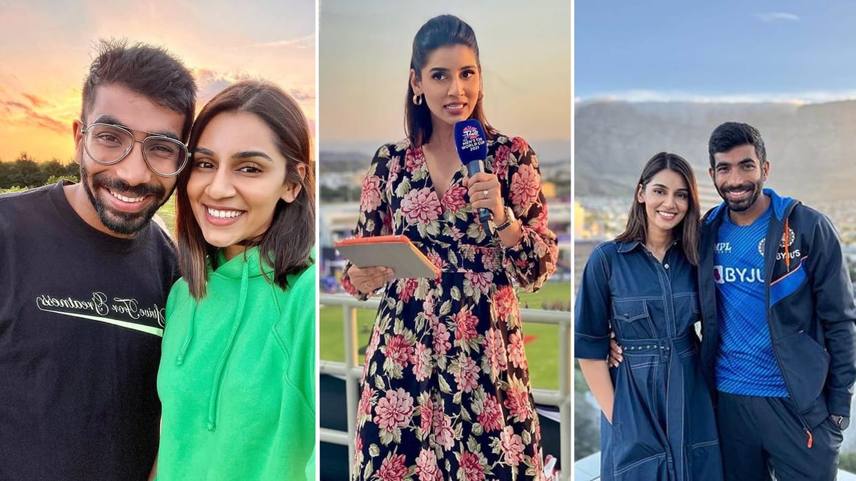 Women's World Cup 2022 Know All About Jasprit Bumrah's Wife Sanjana Ganesan in Photos
