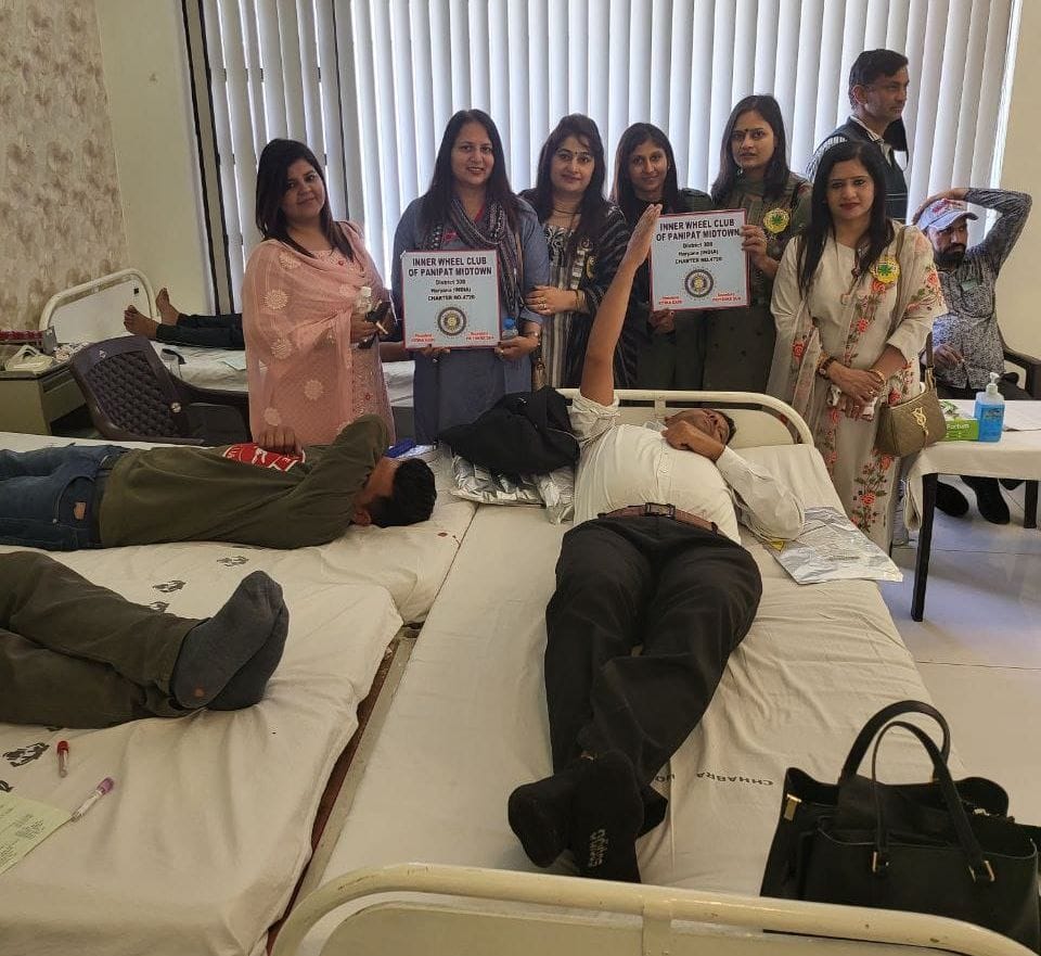 160 people donated blood
