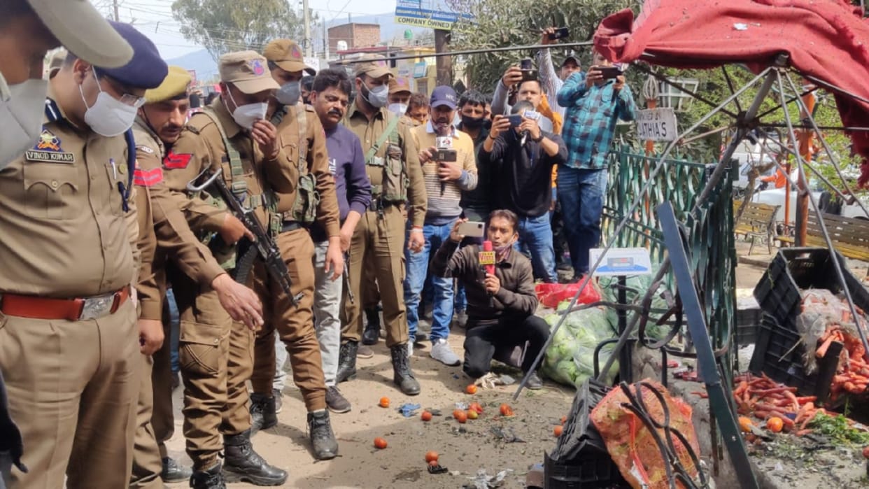 Explosion at Salathia Chowk in Udhampur, one killed, 14 civilians injured