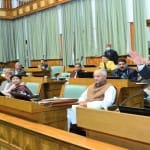 सदन में मुख्यमंत्री जयराम ठाकुर।