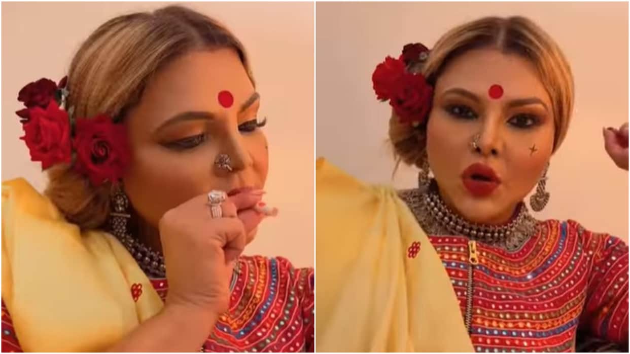 Gangubai Kathiawadi: Rakhi Sawant shared a video of herself doing acting as Gangubai fans said you are better than Alia bhatt