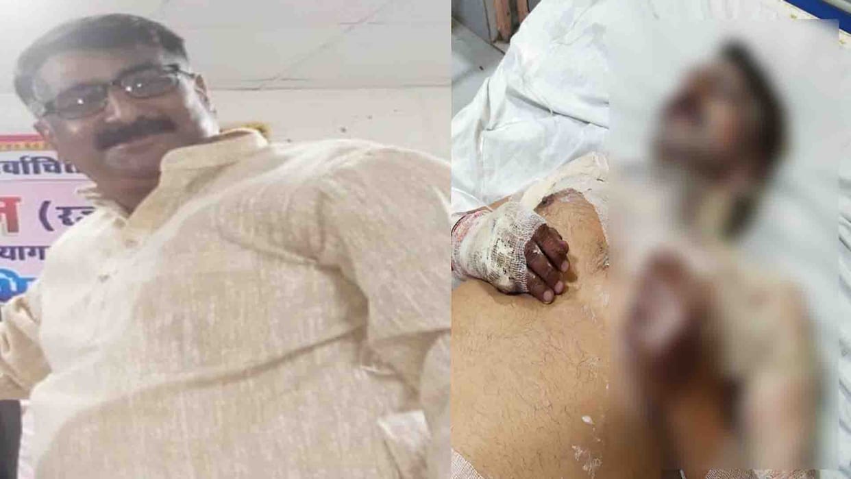 UP Assembly Election Result 2022, Hurt by BJP victory, SP leader tried to self-immolation
