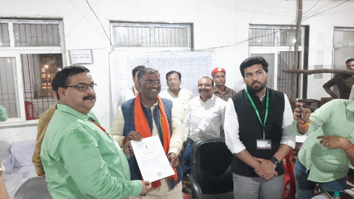 SP alliance won five seats and BJP and allies won four seats In Jaunpur
