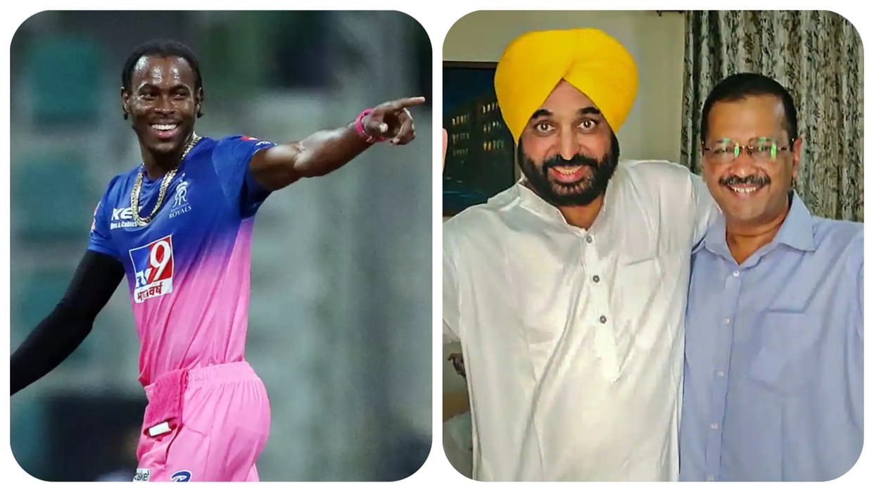 Aam Aadmi Party retweets Jofra Archer’s tweet after historic victory in Punjab Elections 2022