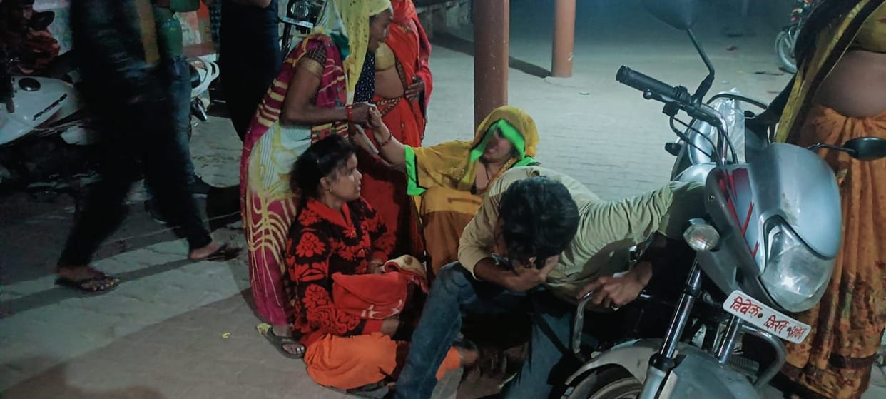 Hathras: Five people were on a bike, innocent lives were lost in the accident