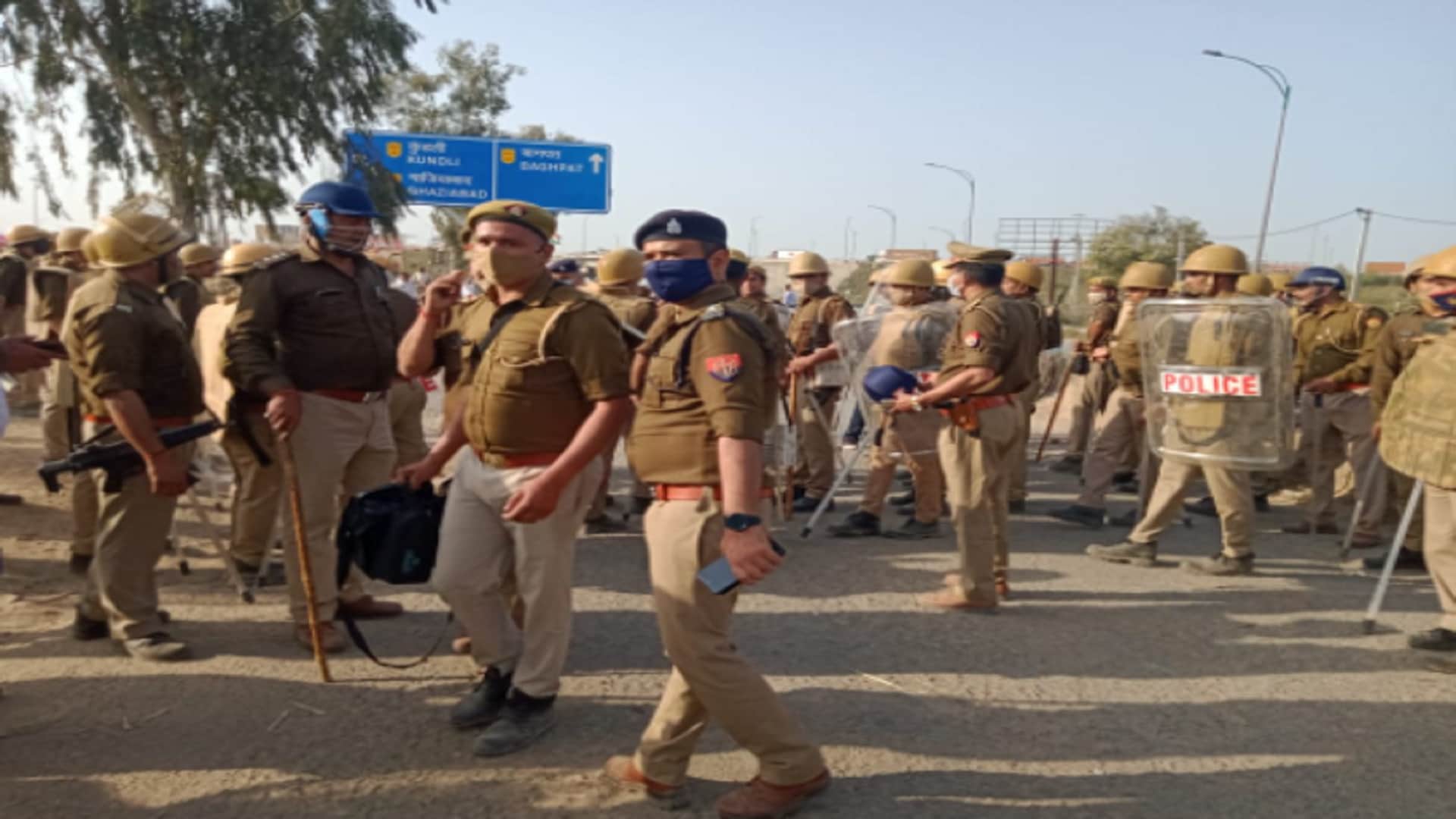 UP Election Result 2022 many leaders and policemen have injured in conflict between RLD BJP in Baghpat