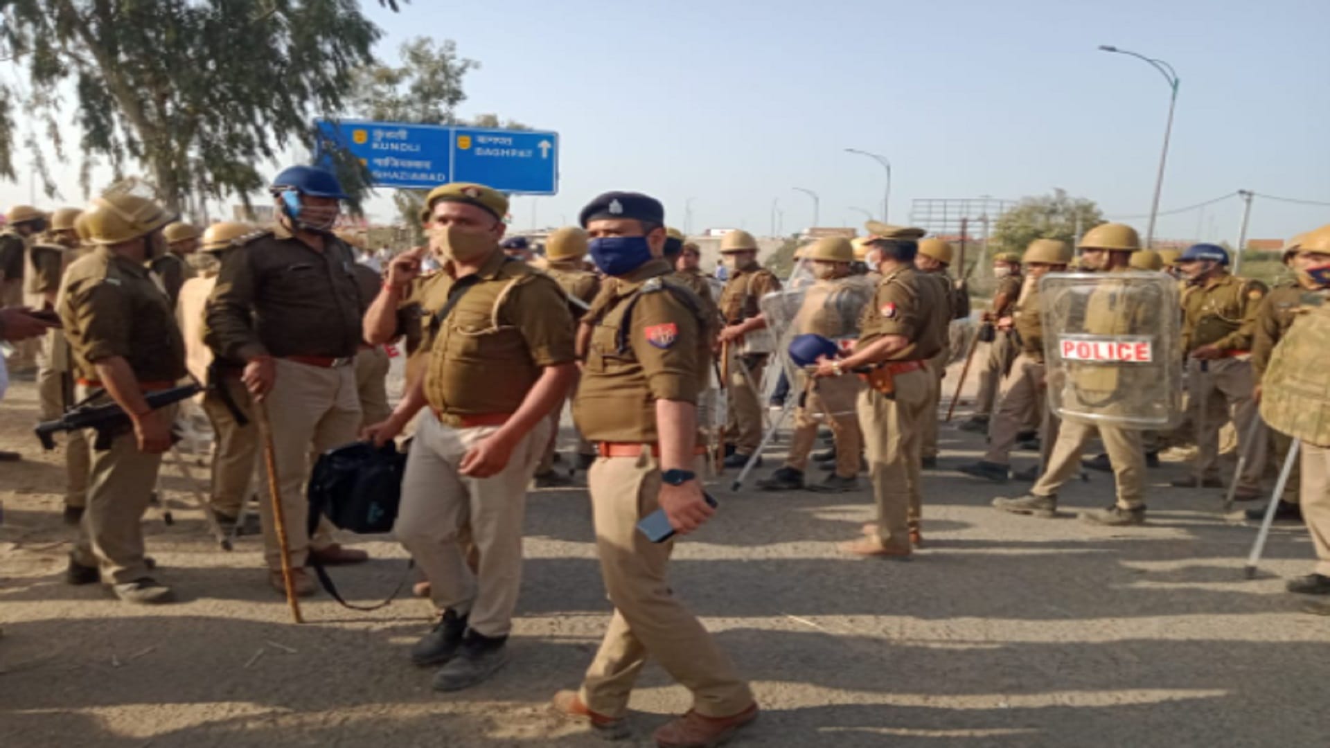 UP Election Result 2022 many leaders and policemen have injured in conflict between RLD BJP in Baghpat