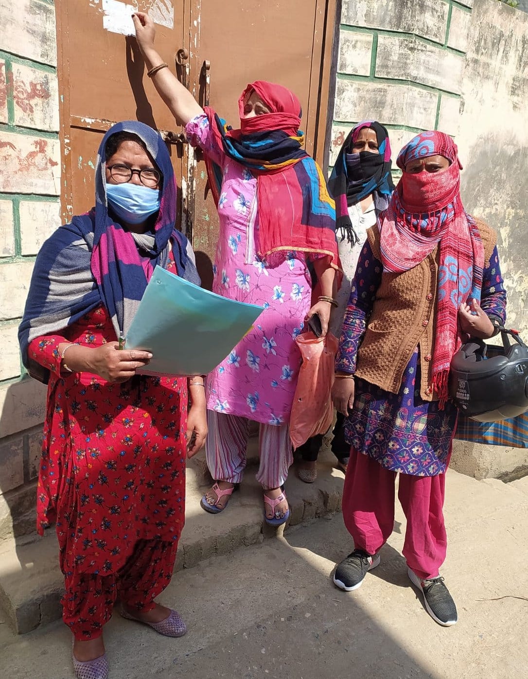 Health teams went door-to-door to find TB patients