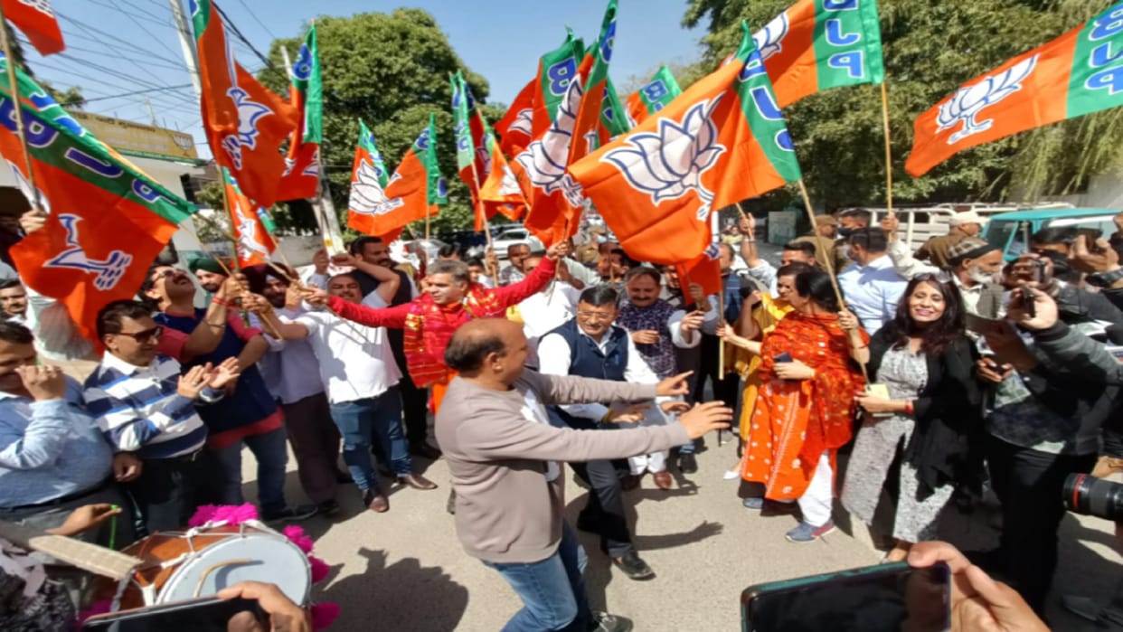BJP votes increased in four states and decreased only in Uttarakhand