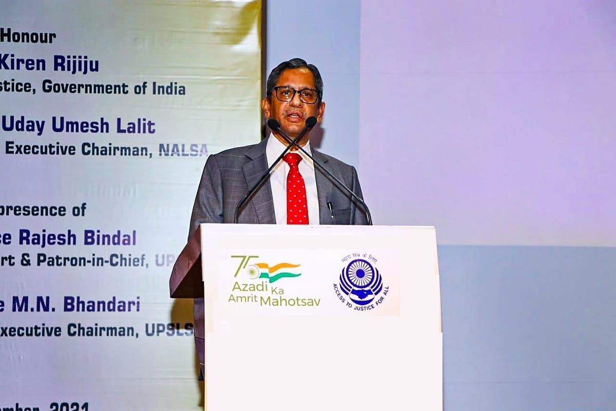 CJI N V Ramana strongly proposes reservation for girls in legal education