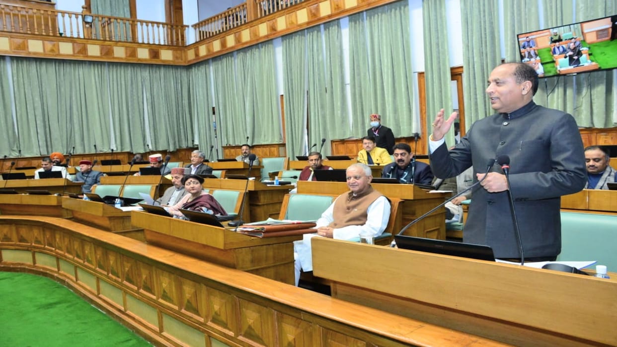 Himachal Assembly: cm jairam said that 69 National Highways pending due to Corona crisis, now work will run fast on nine