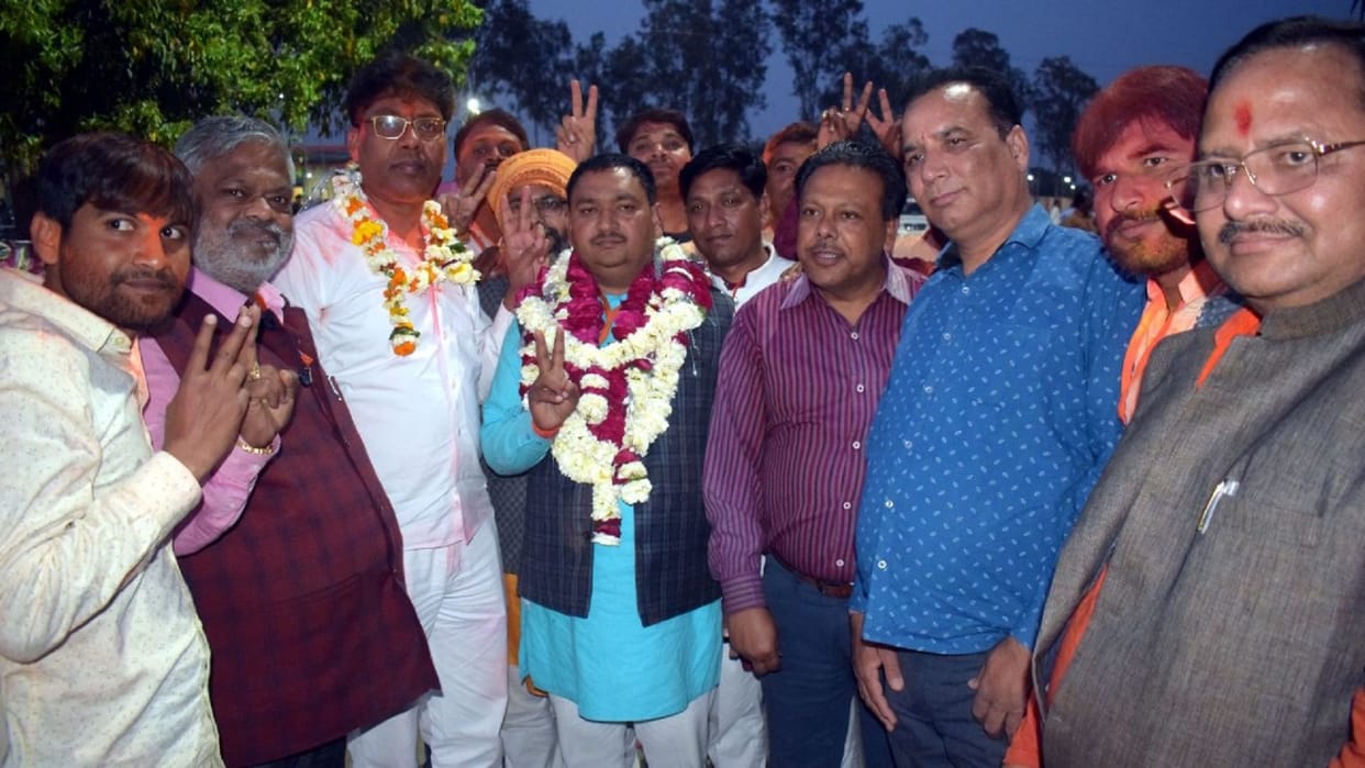 Kasganj Election Result 2022 BJP candidate Hari Om Verma defeated SP candidate Satyabhan Shakya in Amanpur vidhansabha