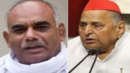 भाजपा प्रत्याशी हरिओम यादव, सपा संरक्षक मुलायम सिंह यादव