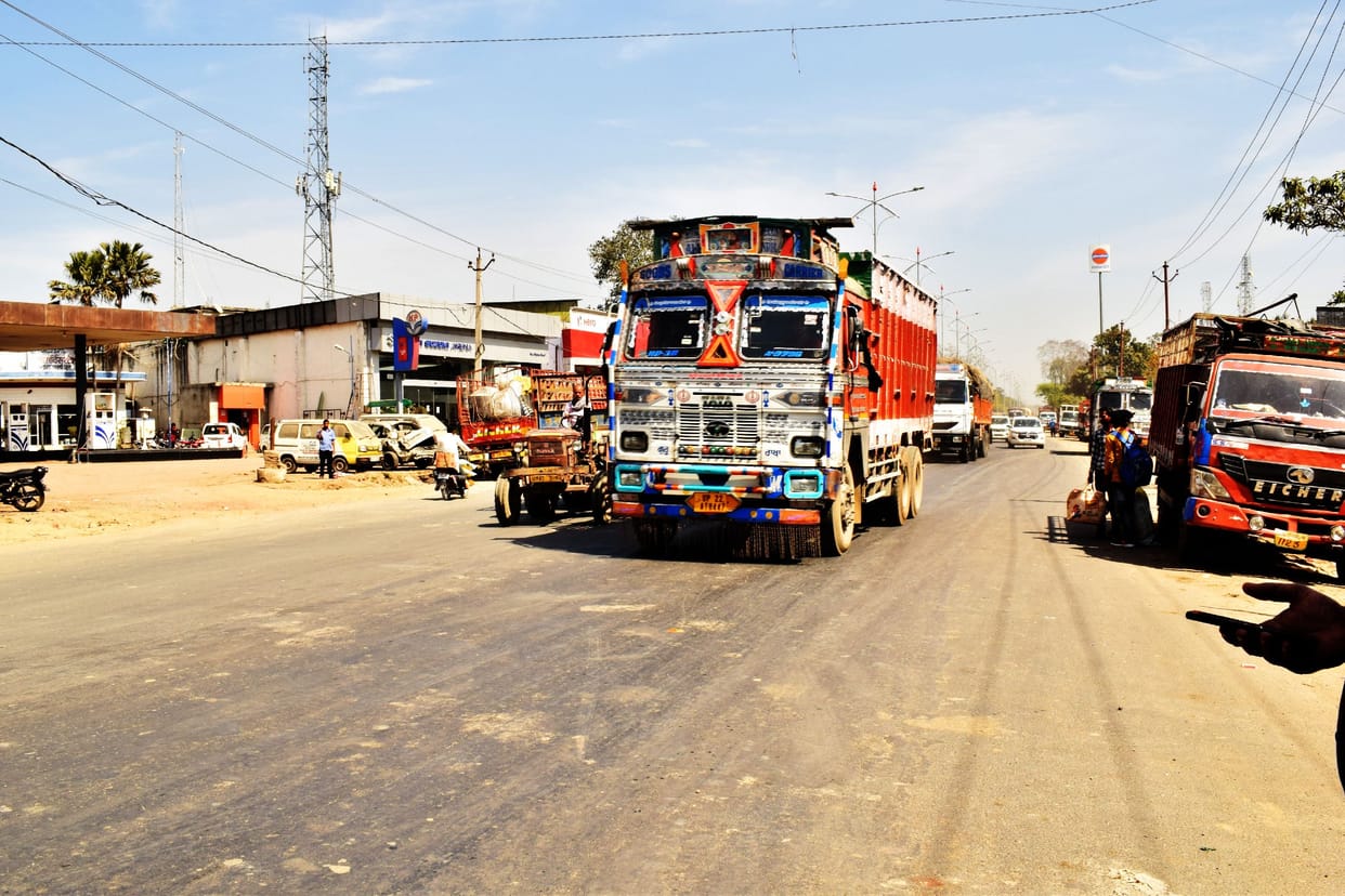 Traffic will be closed for big vehicles on the highway today